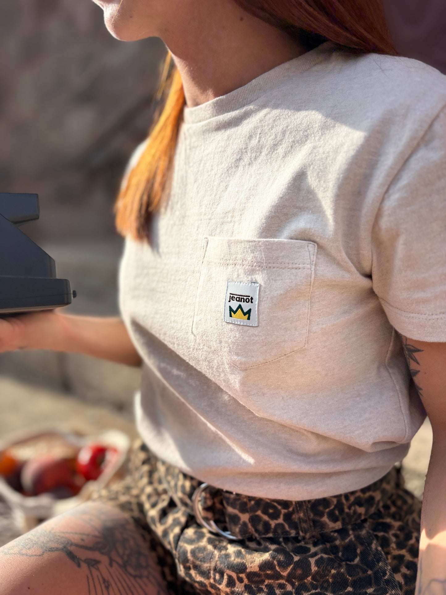 Le t-shirt Jeanot Femme avec poche