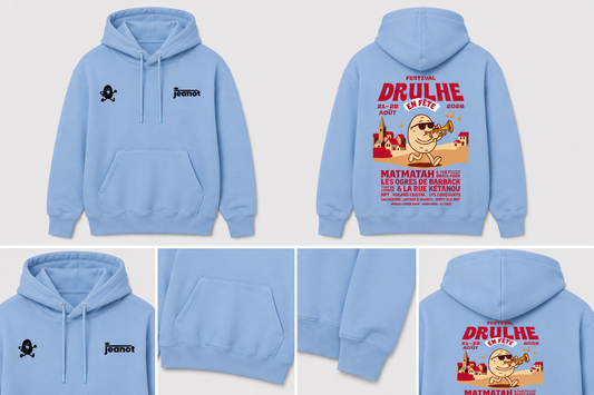 Sweat a capuche Jeanot X Drulhe