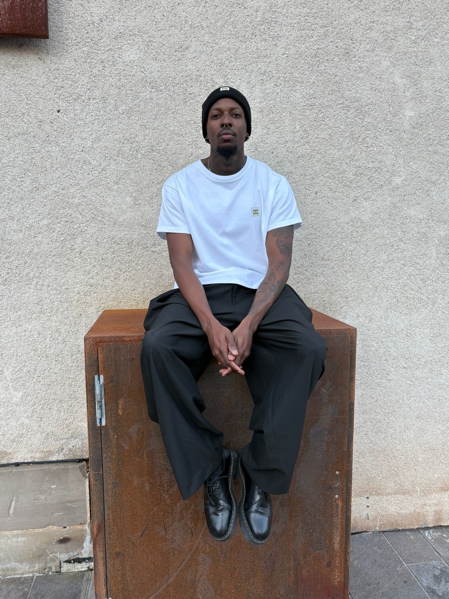 T-shirt blanc Durable