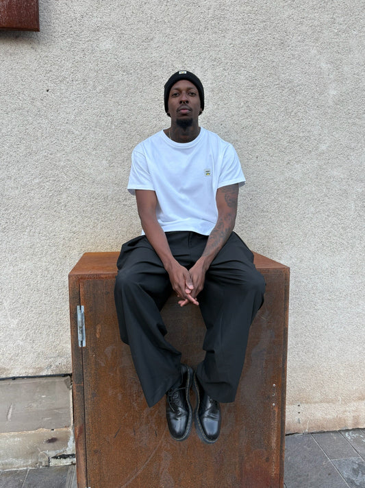 T-shirt blanc Durable